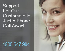Support for our customers. It is just a phone call away.