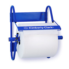 rs110 4951 kimberly-clark wall mounted jumbo roll dispenser